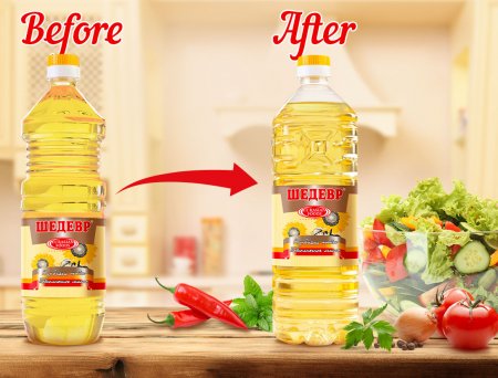 Sunflower oil "Shedevr" in a new format